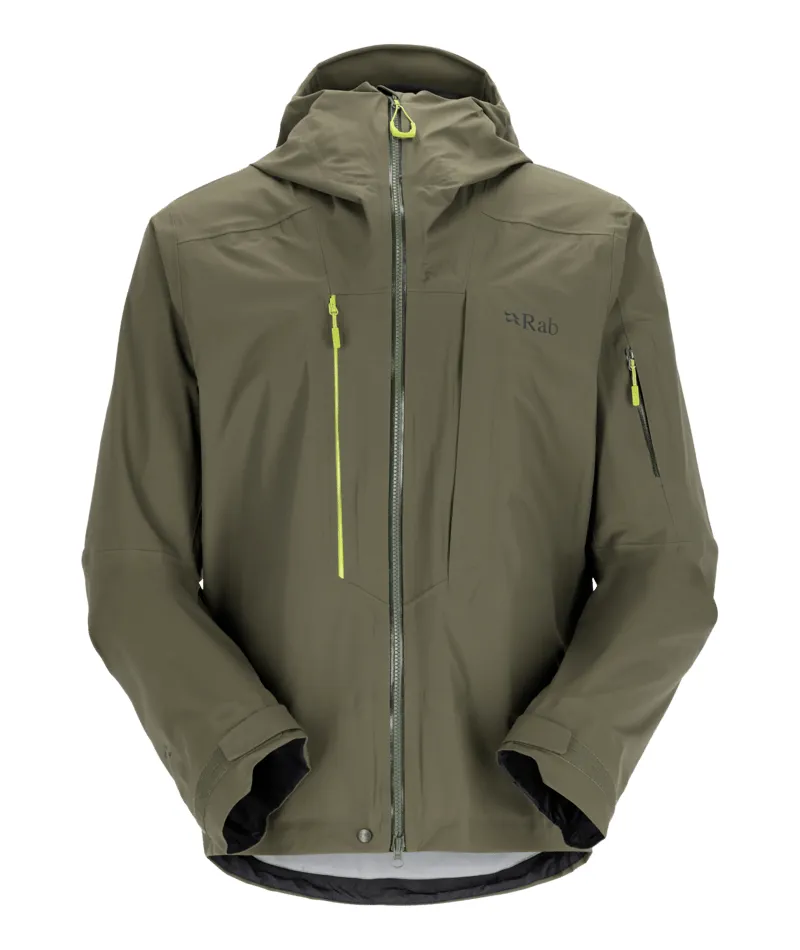 Rab Khroma 2.0 Men's Ski Jacket in Army. Backcountry UK