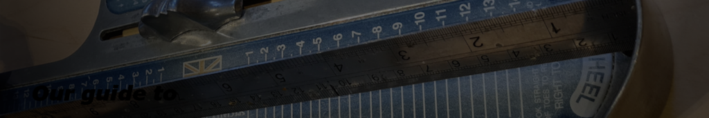 How to measure your feet to size your walking and ski footwear online.