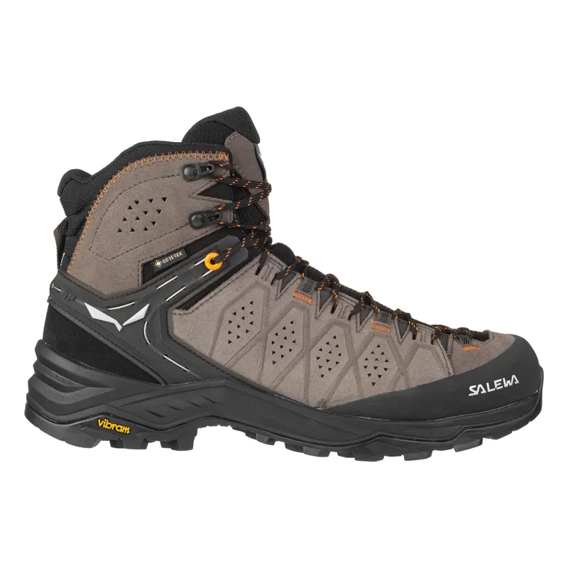 Salewa Alp Trainer 2 Mid GTX Men's Walking Boots Wallnut/Fluo Orange
