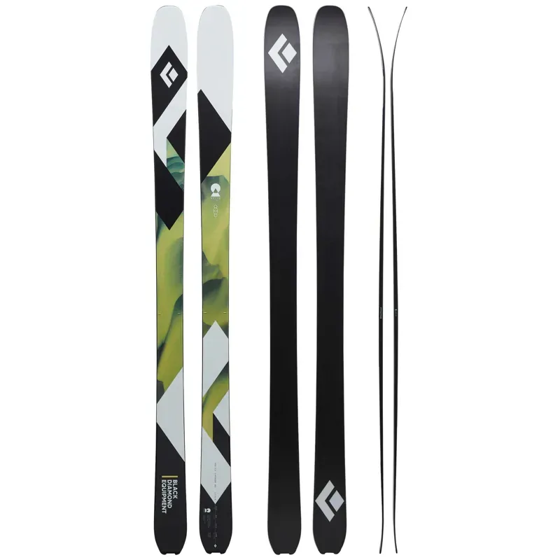 Black Diamond Helio Carbon 88 Skis in Black