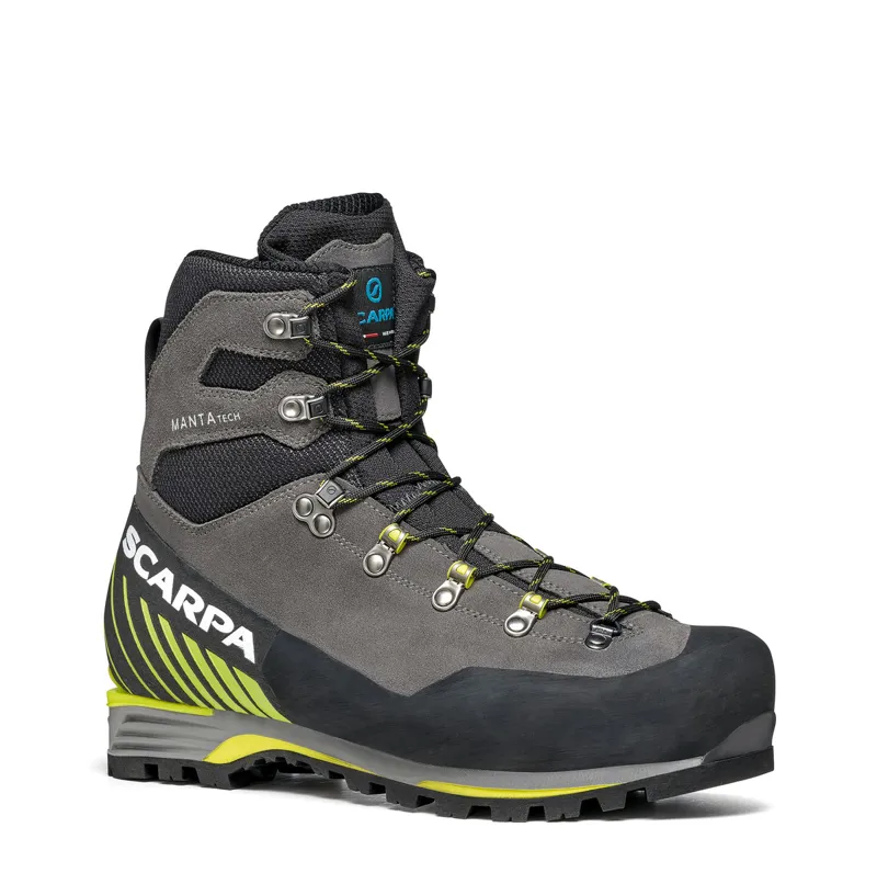 Scarpa Manta Tech GTX Hiking Boots in Shark - Lime