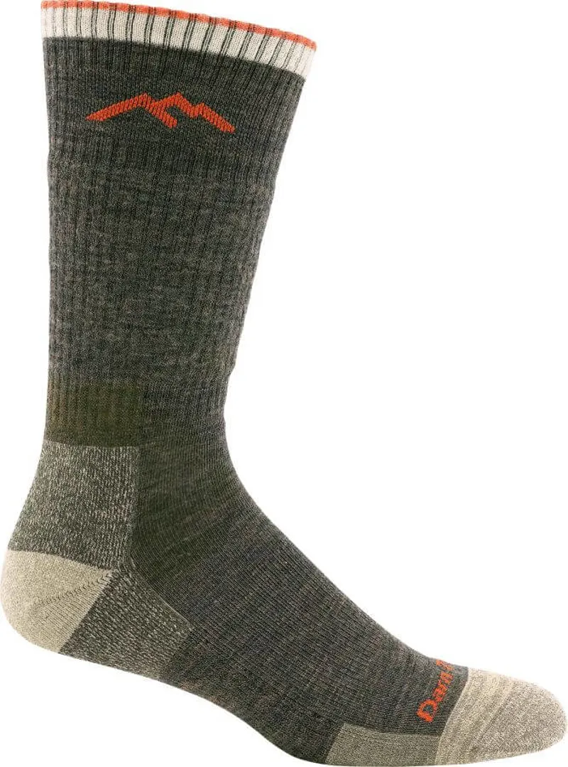 Darn Tough Hiker Midweight Cushioned Boot Socks in Olive