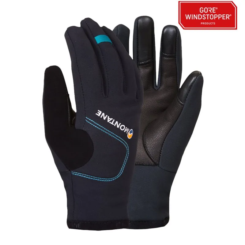 Montane Windjammer Womens Gloves in Black