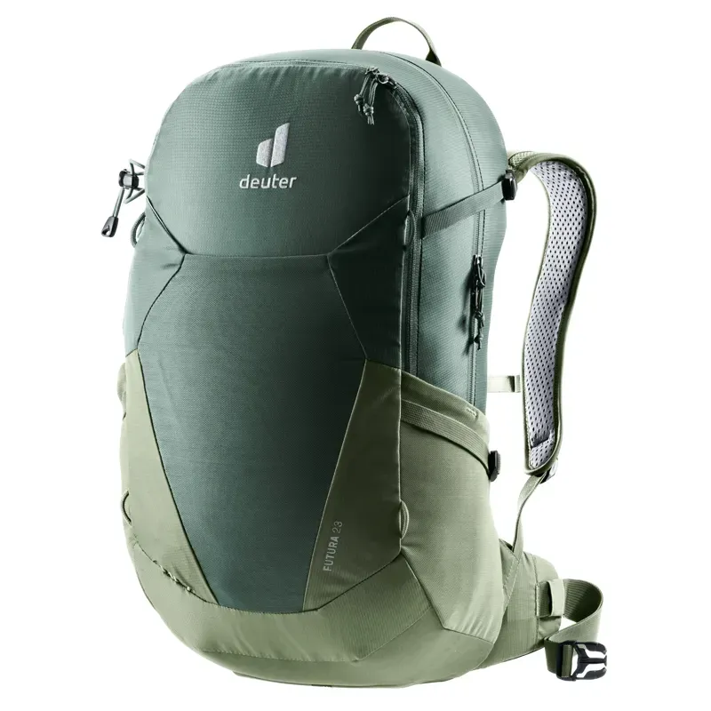 deuter Futura 23 Hiking Backpack in Ivy-Khaki