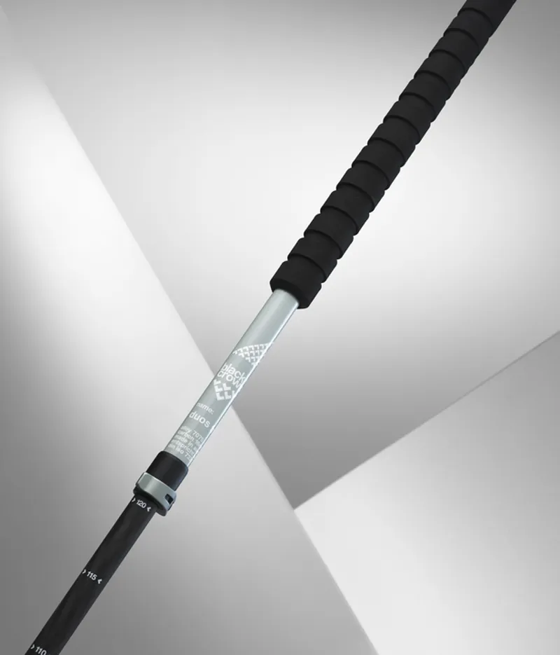 Black Crows Duos Freebird Ski Poles Black / Grey-1
