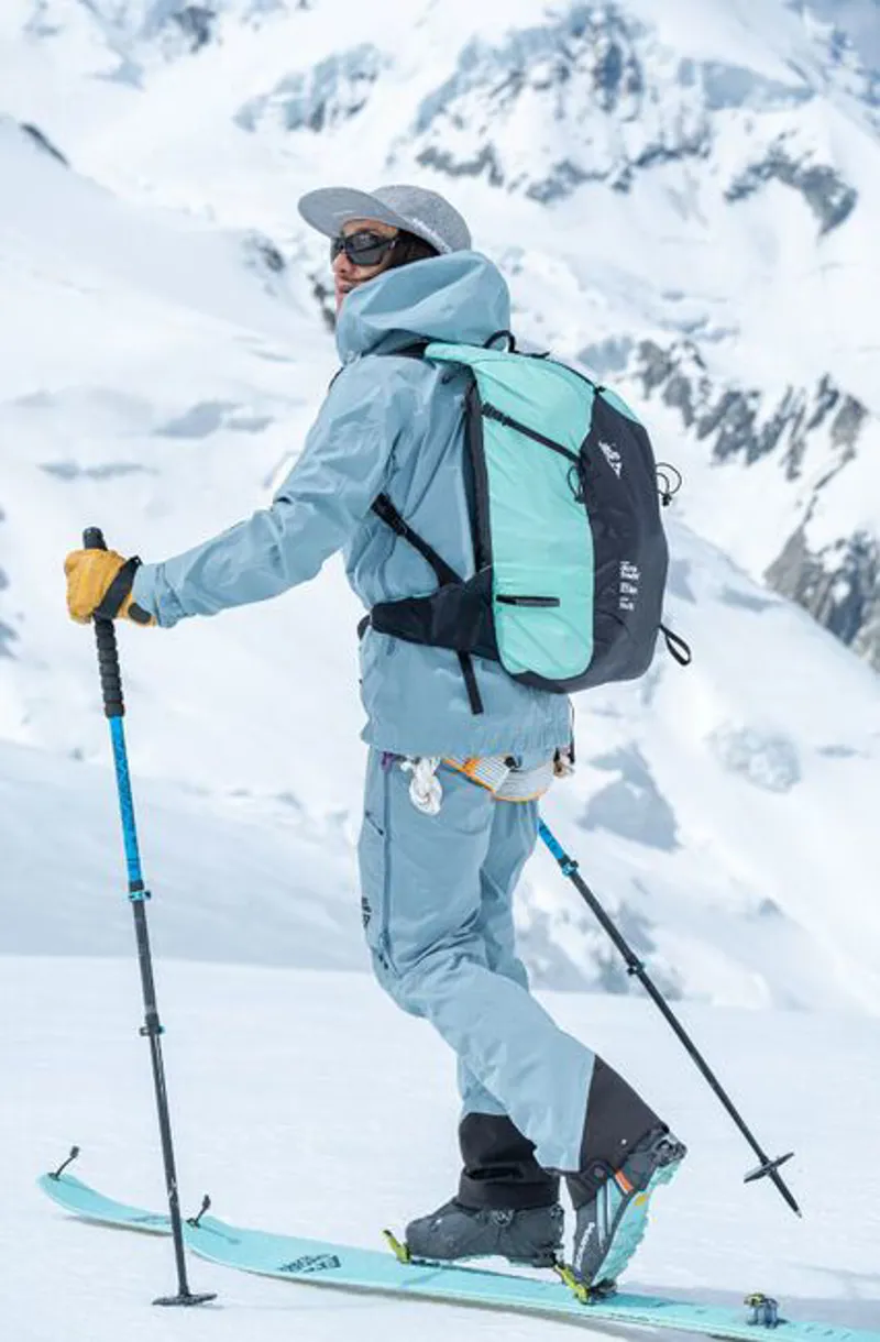 Black Crows Trios Freebird Ski Poles Black / Blue-5