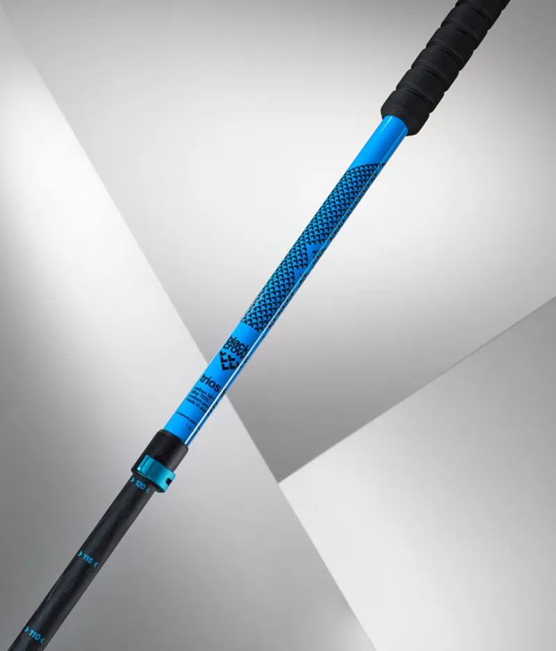 Black Crows Trios Freebird Ski Poles Black / Blue-2