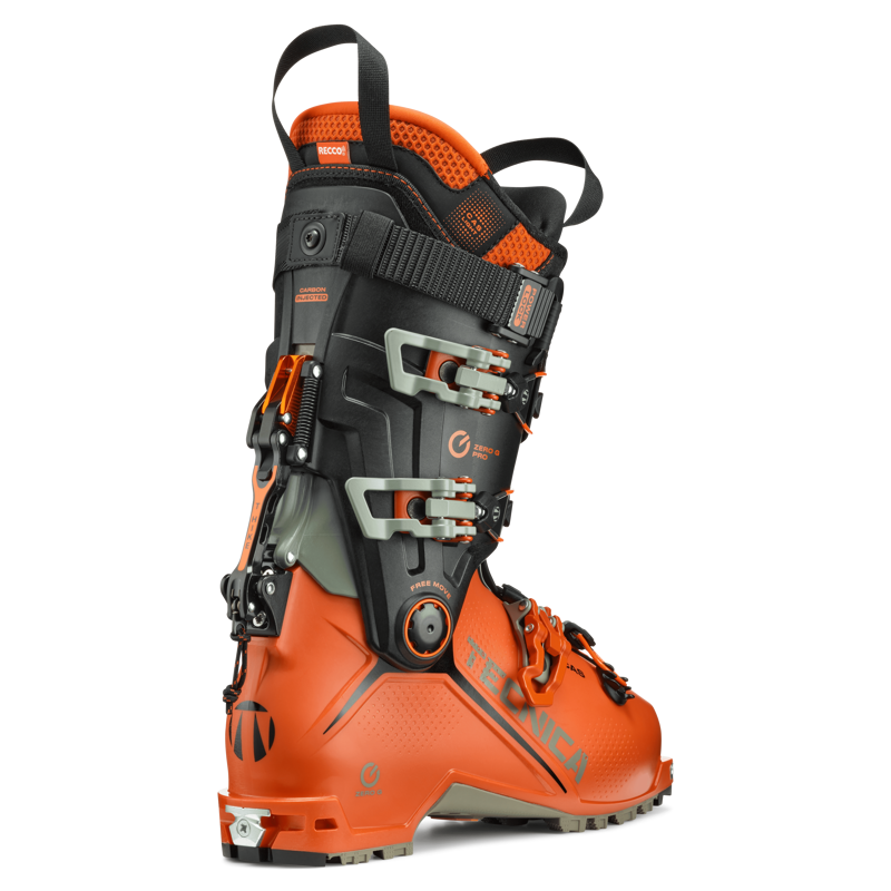 Tecnica Zero G Tour Pro Men's Ski Touring Boots Orange 2025-5