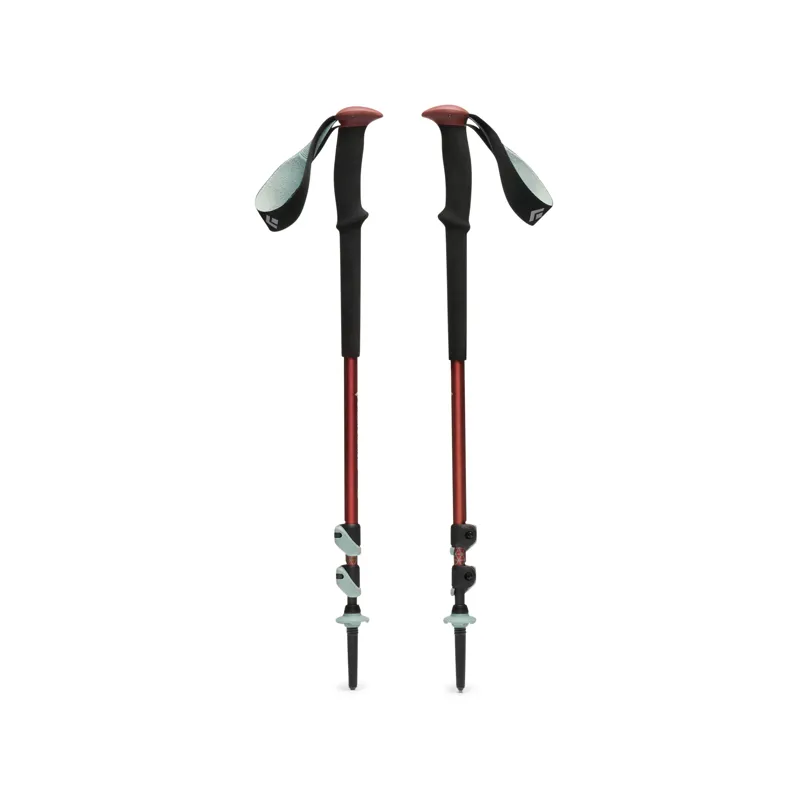Black Diamond Trail Trekking Poles Iron Red