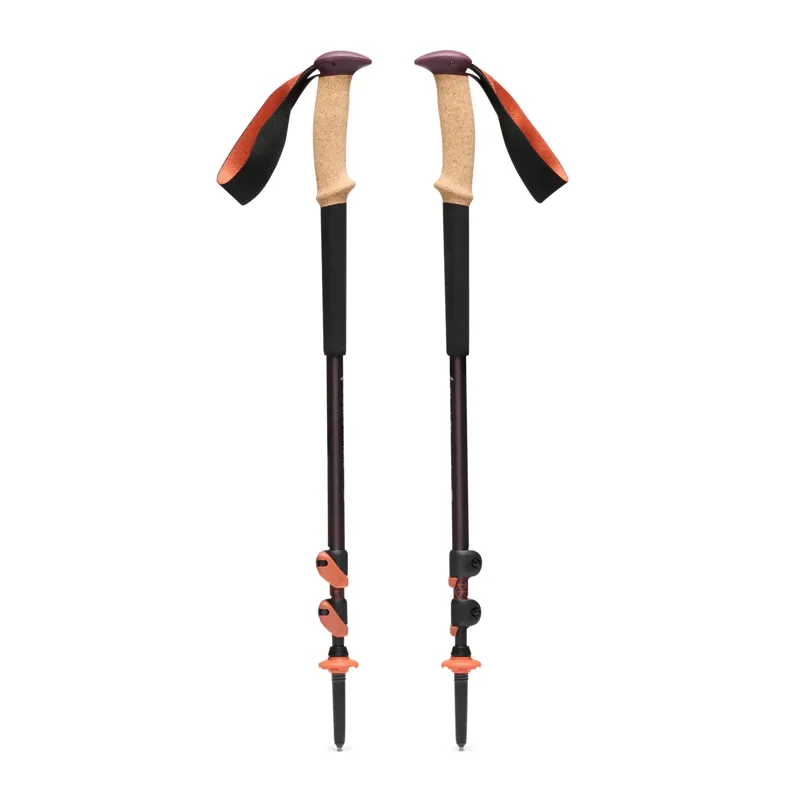 Black Diamond Trail Cork Trekking Poles Laurel Green