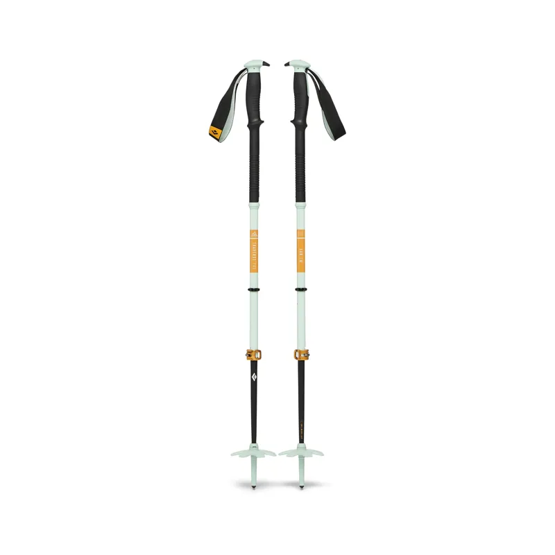 Black Diamond Traverse Pro Ski Poles Foam Green-1