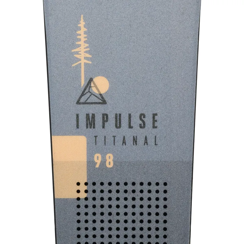 Black Diamond Impulse TI 98 Midnight Men's All Mountain Skis-4