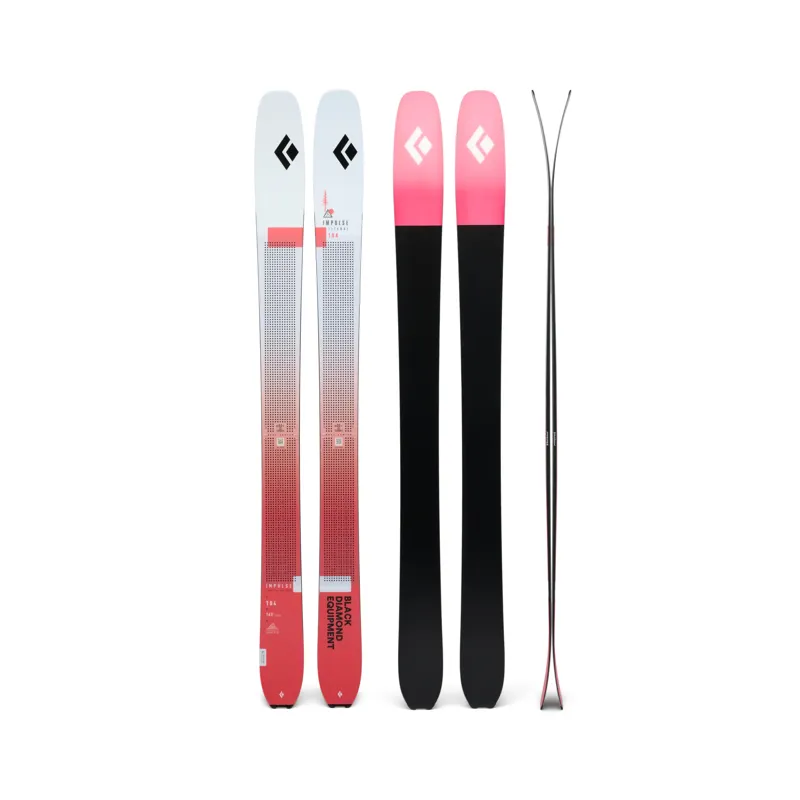 Black Diamond Impulse TI 104 Women's 2027 Fog Blue Freeride Skis-1