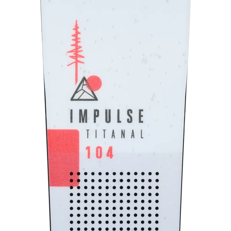 Black Diamond Impulse TI 104 Women's 2027 Fog Blue Freeride Skis-5