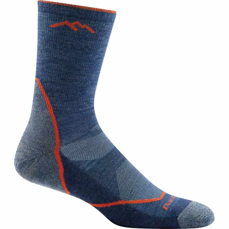 Darn Tough Light Hiker Micro Crew Socks Denim