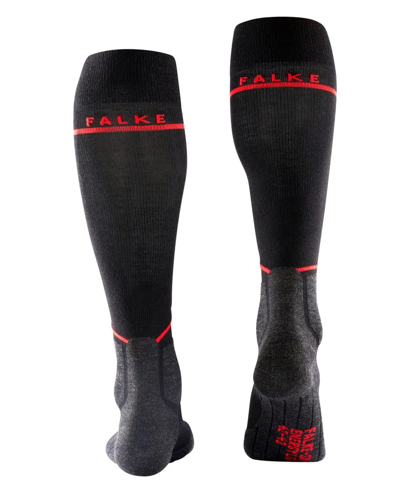 Falke SK4 Advanced Compression Light Women Skiing Socks Black-1