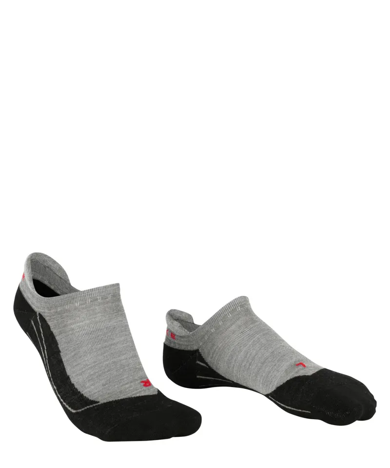 Falke TK5 Wander Invisible Light Grey Women's Walking Socks-2