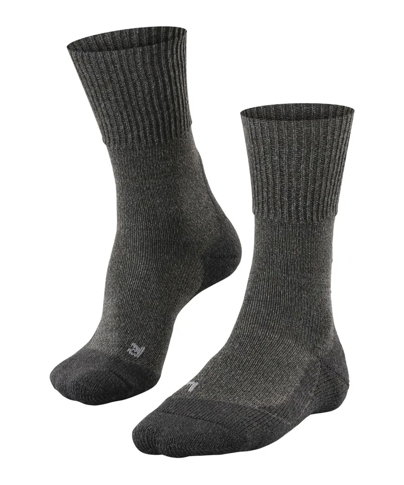 TK1 Adventure Wool Men Trekking Socks Smog