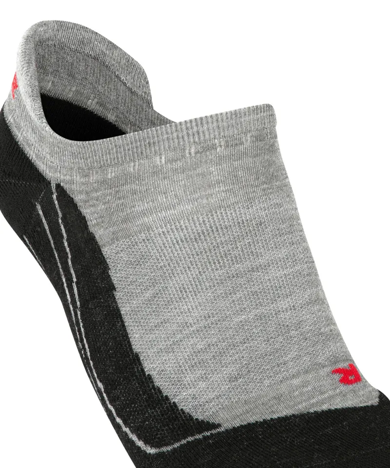 Falke TK5 Wander Invisible Light Grey Women's Walking Socks-3