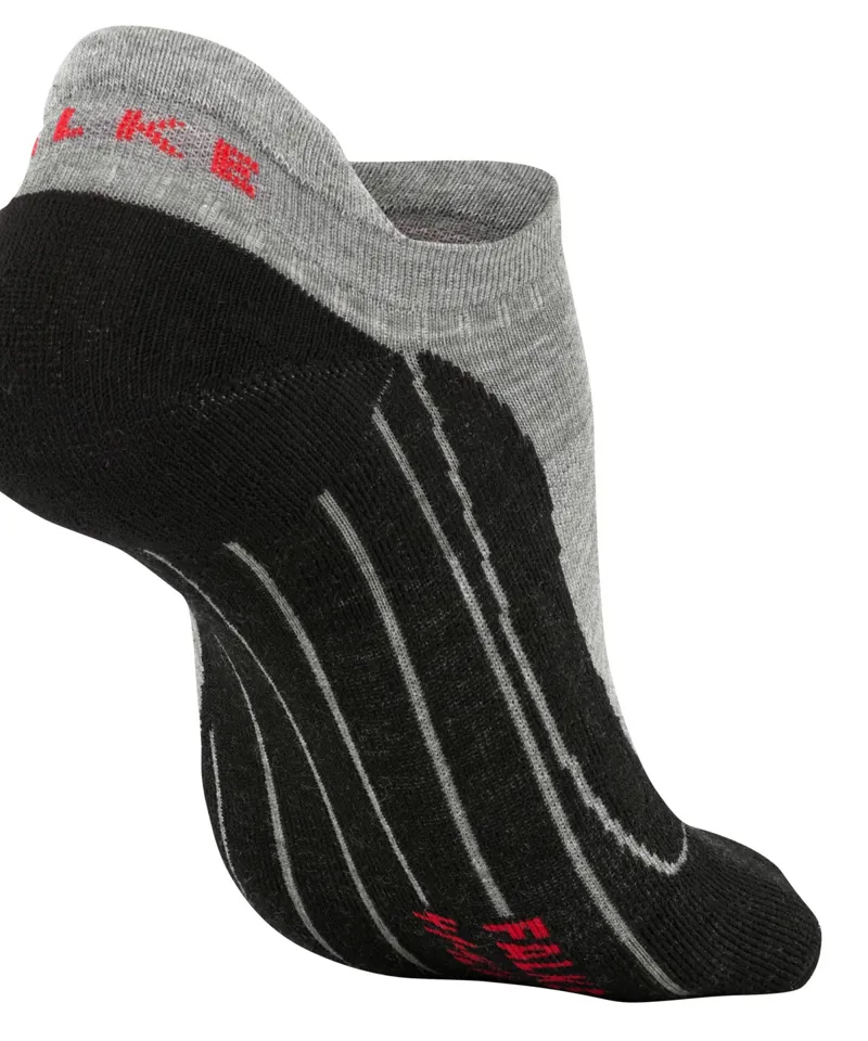 Falke TK5 Wander Invisible Light Grey Women's Walking Socks-4