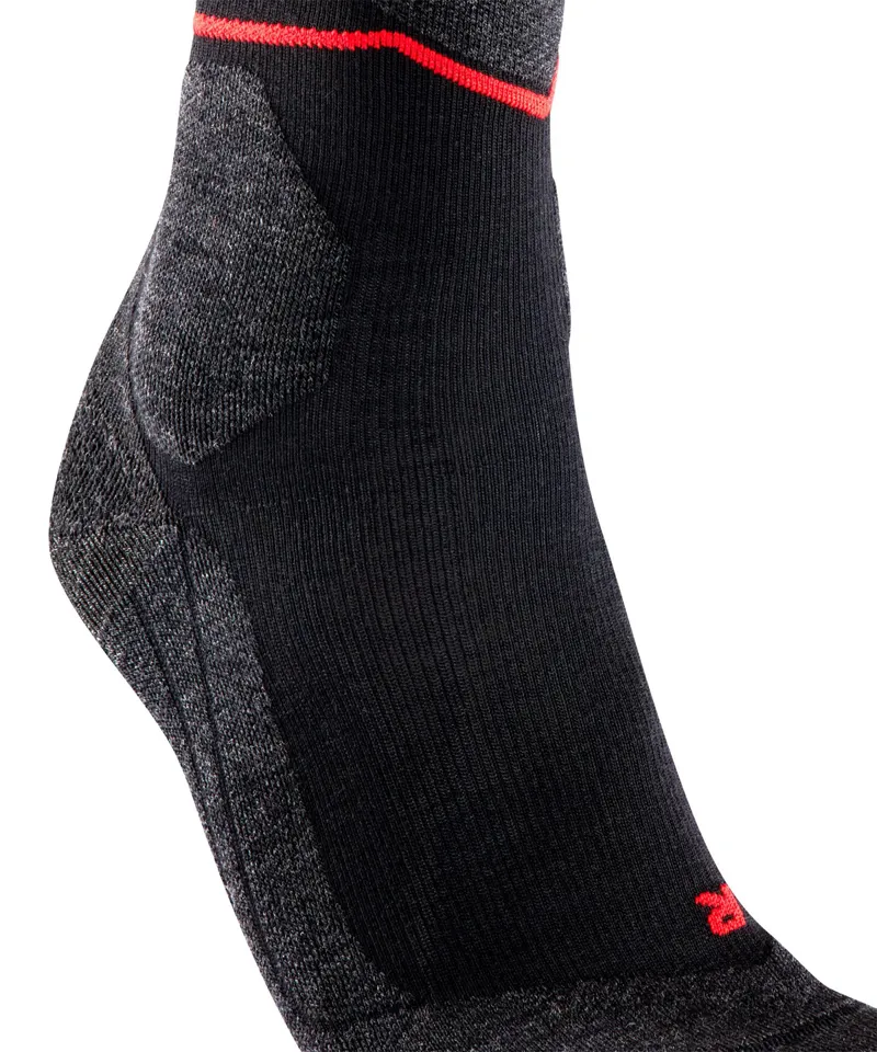Falke SK4 Advanced Compression Light Women Skiing Socks Black-3
