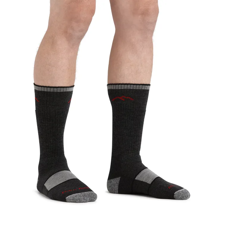 Darn Tough Hiker Boot Socks Full Cushion Midweight Men's Black-1