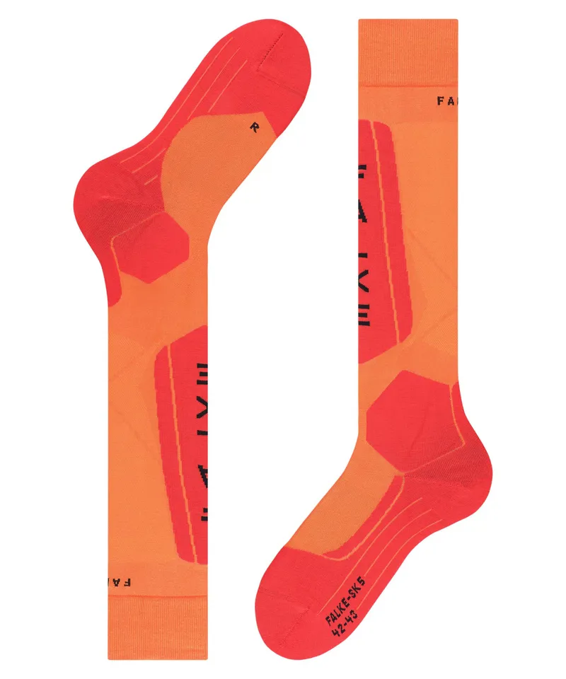 Falke SK5 Expert Men Ski Socks Red-3