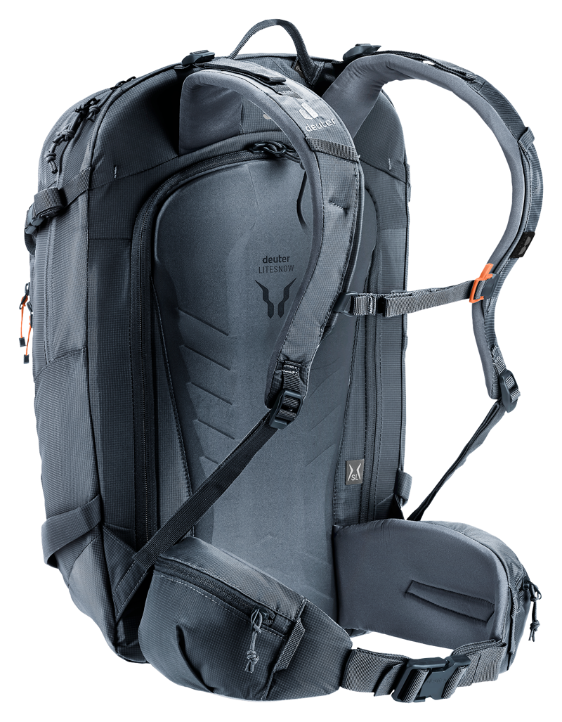 Deuter Freerider 22 SL Women's Ski Touring Rucksack Black-3