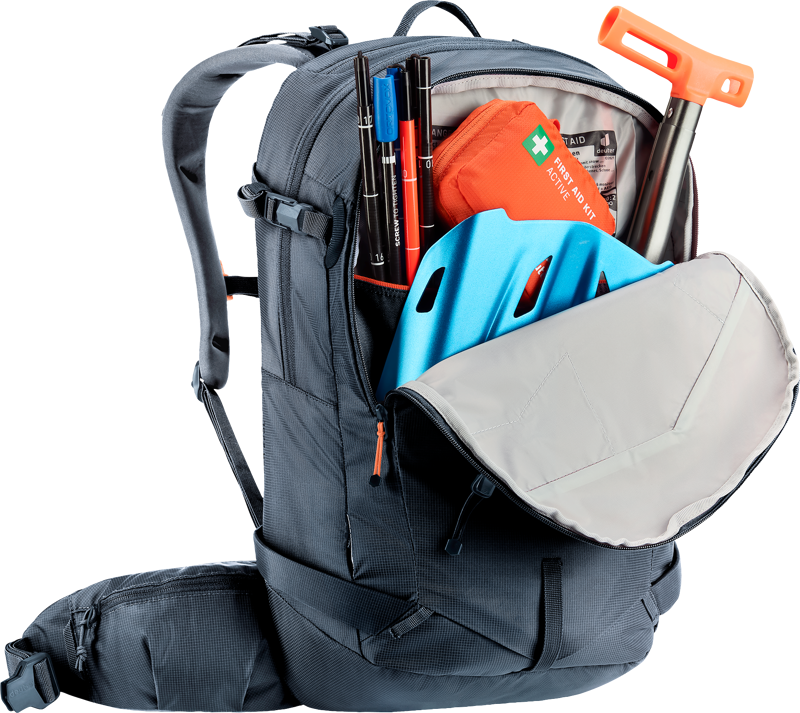 Deuter Freerider 22 SL Women's Ski Touring Rucksack Black-7