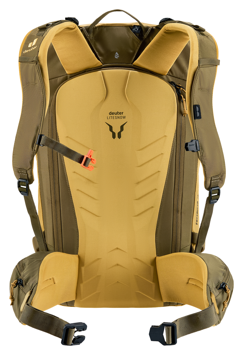 Deuter Freerider 24 Ski Rucksack Savanna-Nori-1