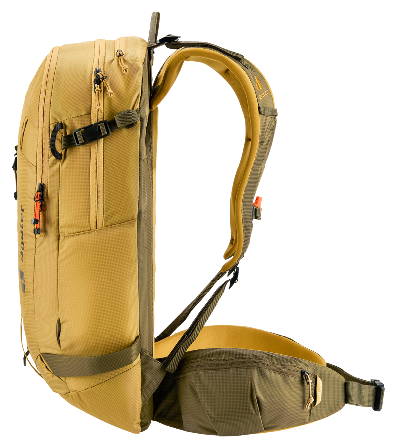 Deuter Freerider 24 Ski Rucksack Savanna-Nori-4
