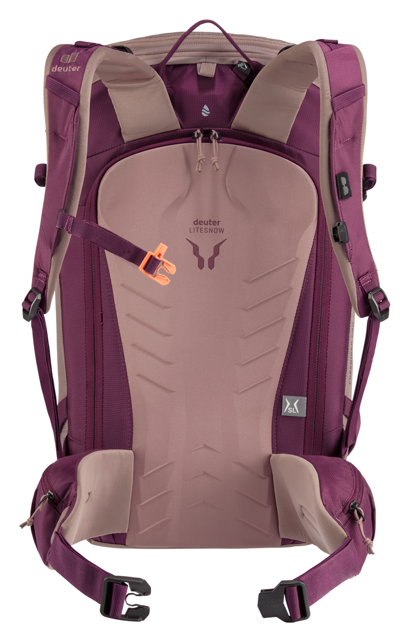 Deuter Freerider Pro 30+10 SL Women's Ski Touring Rucksack Ashrose-1