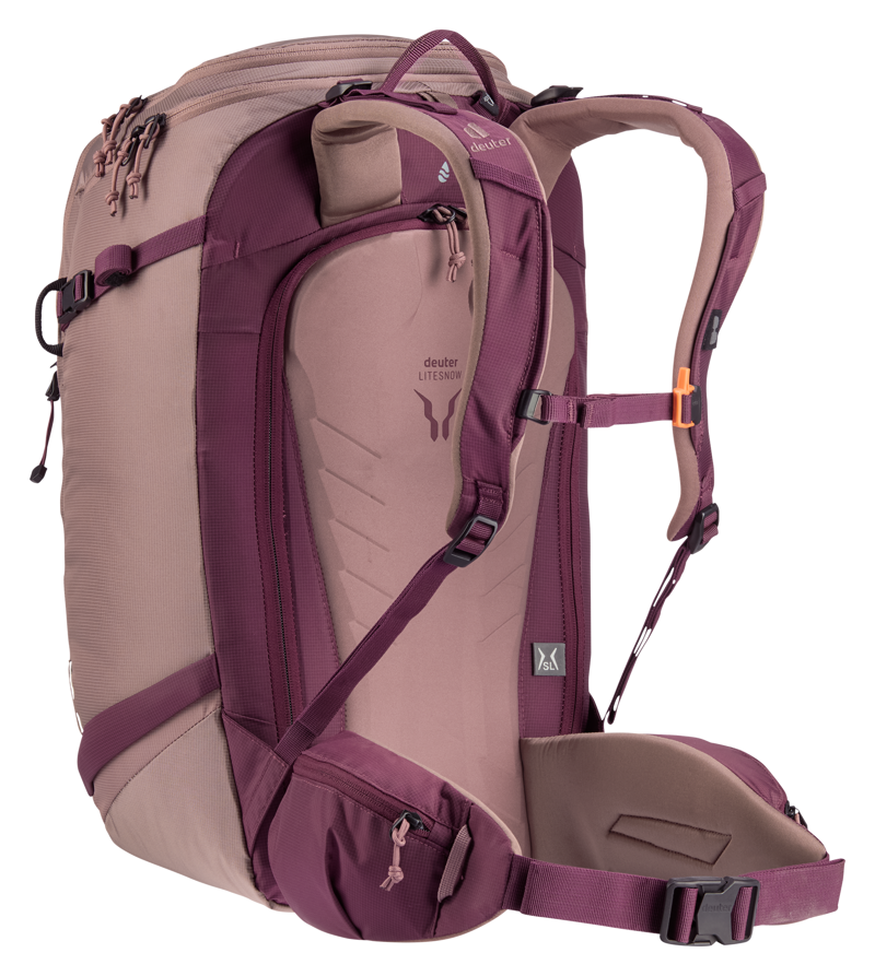 Deuter Freerider Pro 30+10 SL Women's Ski Touring Rucksack Ashrose-2
