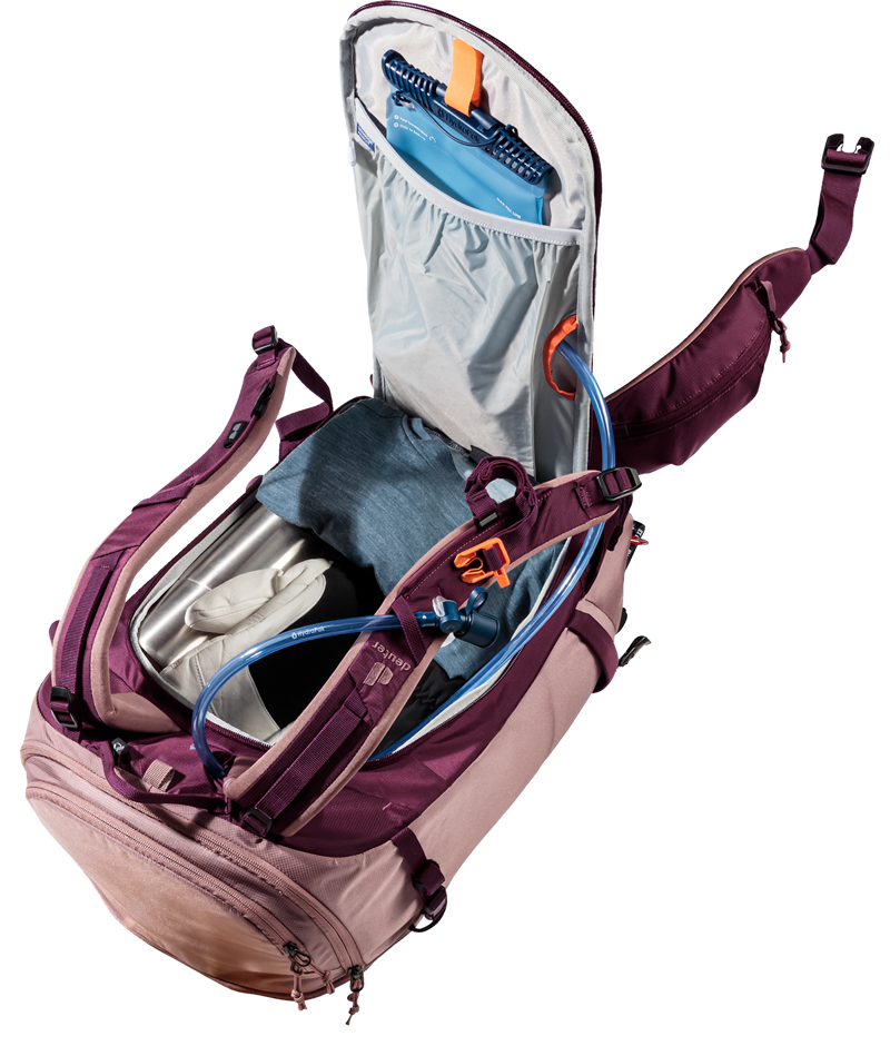 Deuter Freerider Pro 30+10 SL Women's Ski Touring Rucksack Ashrose-4