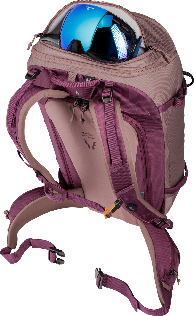 Deuter Freerider Pro 30+10 SL Women's Ski Touring Rucksack Ashrose-7