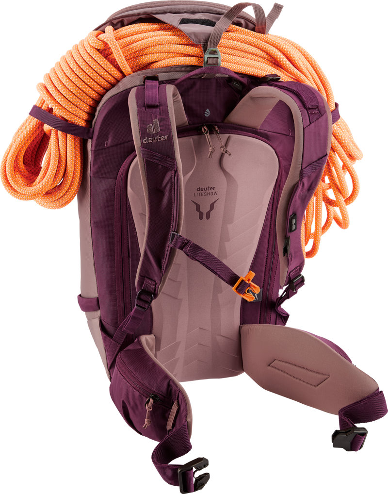 Deuter Freerider Pro 30+10 SL Women's Ski Touring Rucksack Ashrose-8