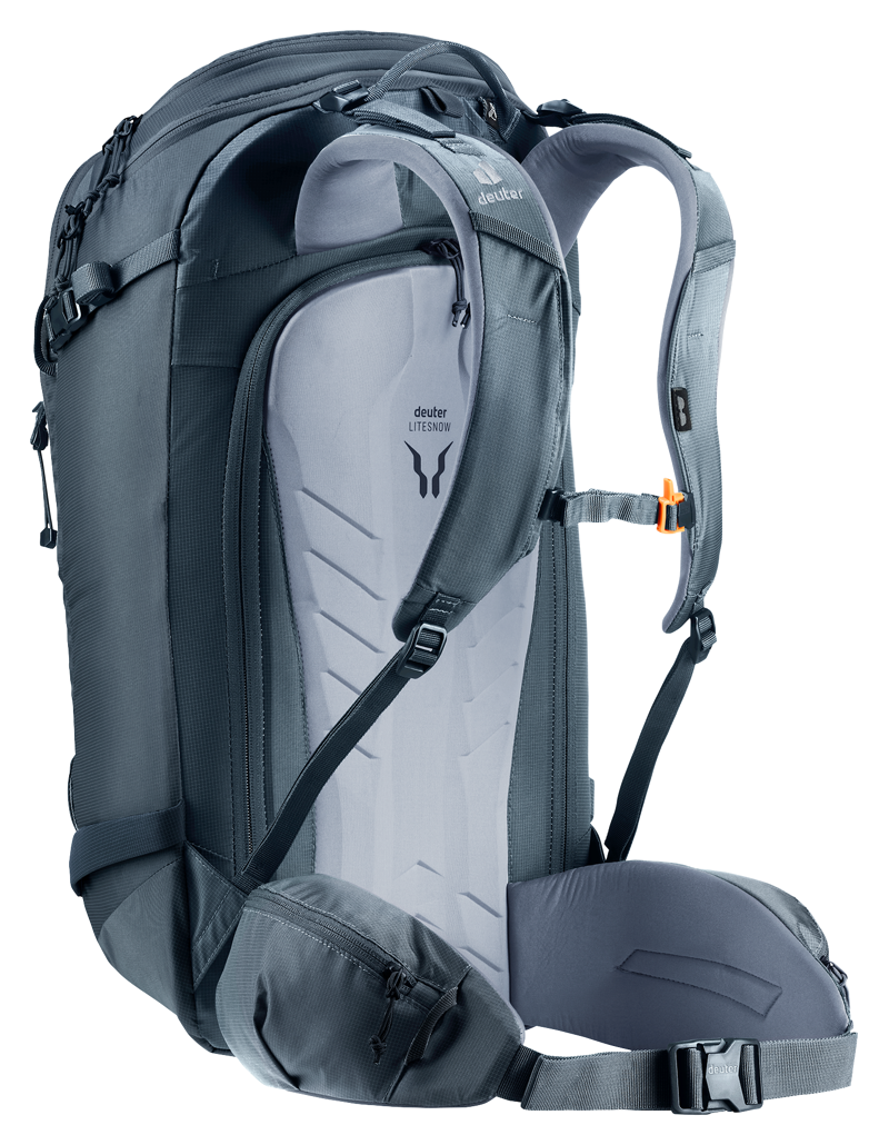 Deuter Freerider Pro 32+10 Ski Touring Rucksack Black-3