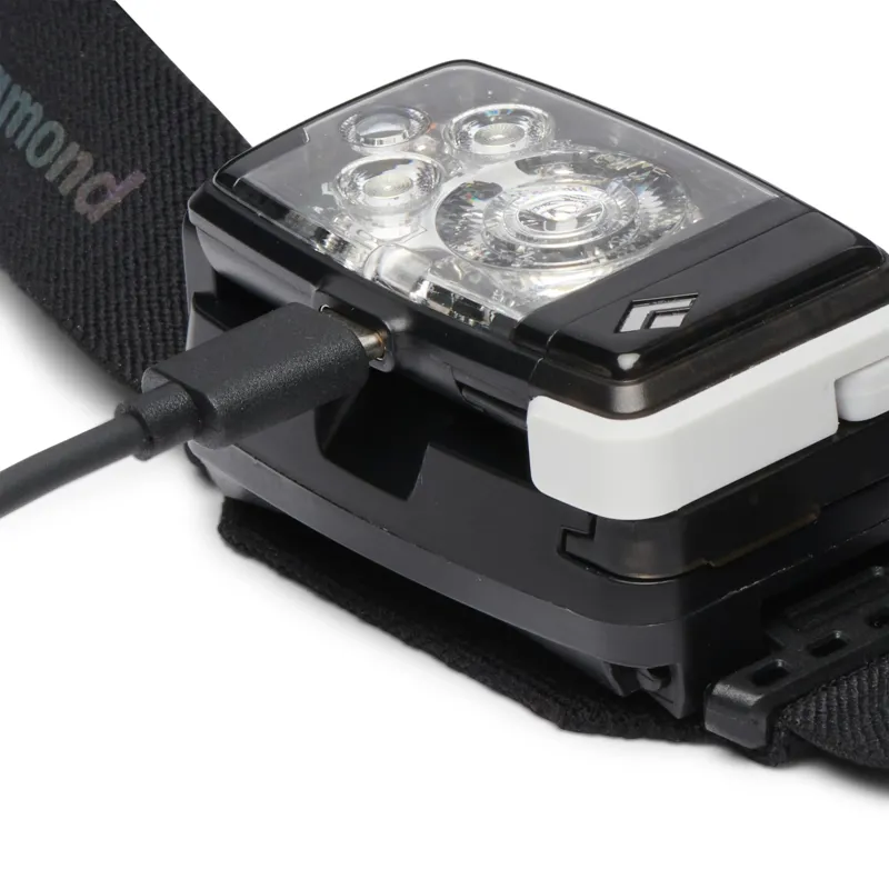 Black Diamond Distance LT 1100 Headlamp in Black-Alloy-6