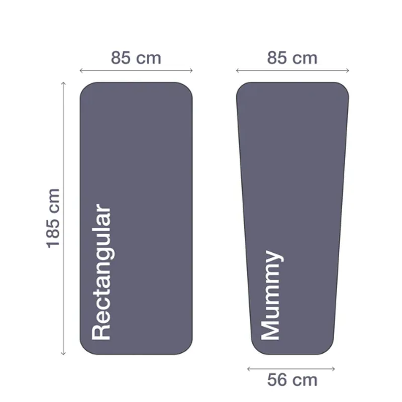 Lifeventure Silk Sleeping Bag Liner Rectangular Grey-3