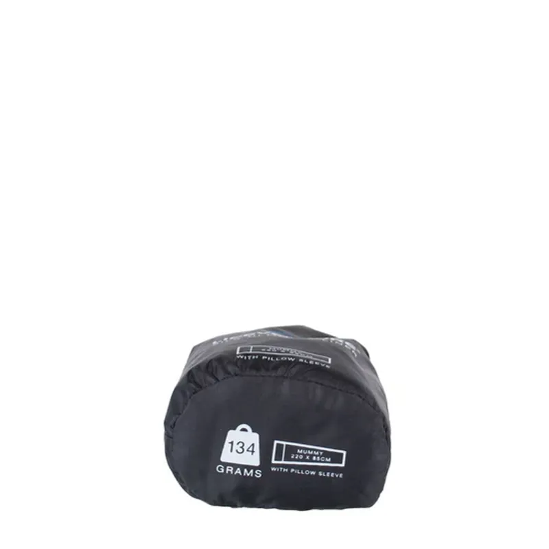 Lifeventure Silk Ultimate Sleeping Bag Liner Mummy Black-2