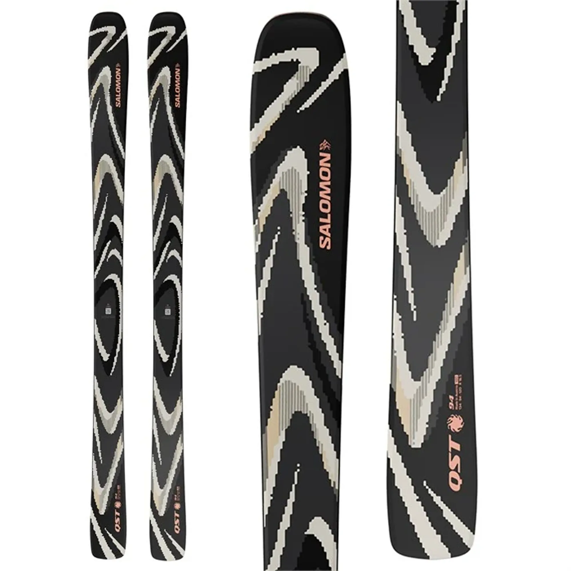 all mountain salomon skis QST 94 | 2026 inspiring in soft snowbut its now stronger Salomon N QST 94 Men's
