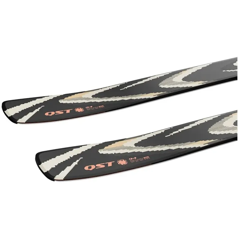 Salomon N QST 94 Men's All Mountain Skis Black-3