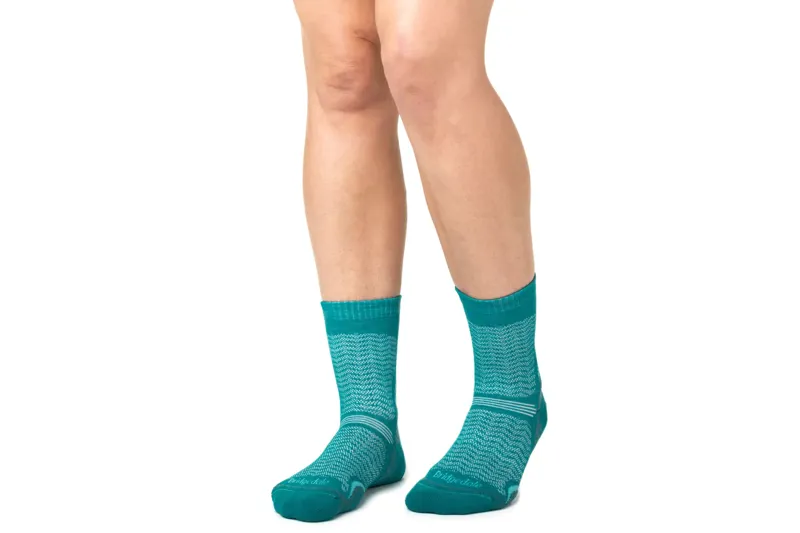Bridgedale W Hike Ultra Light Merino Performance Crew Teal Socks-3