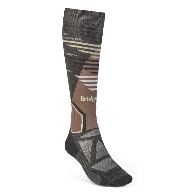 Bridgedale Men's Ski Lightweight Merino Performance Over Calf Socks-1