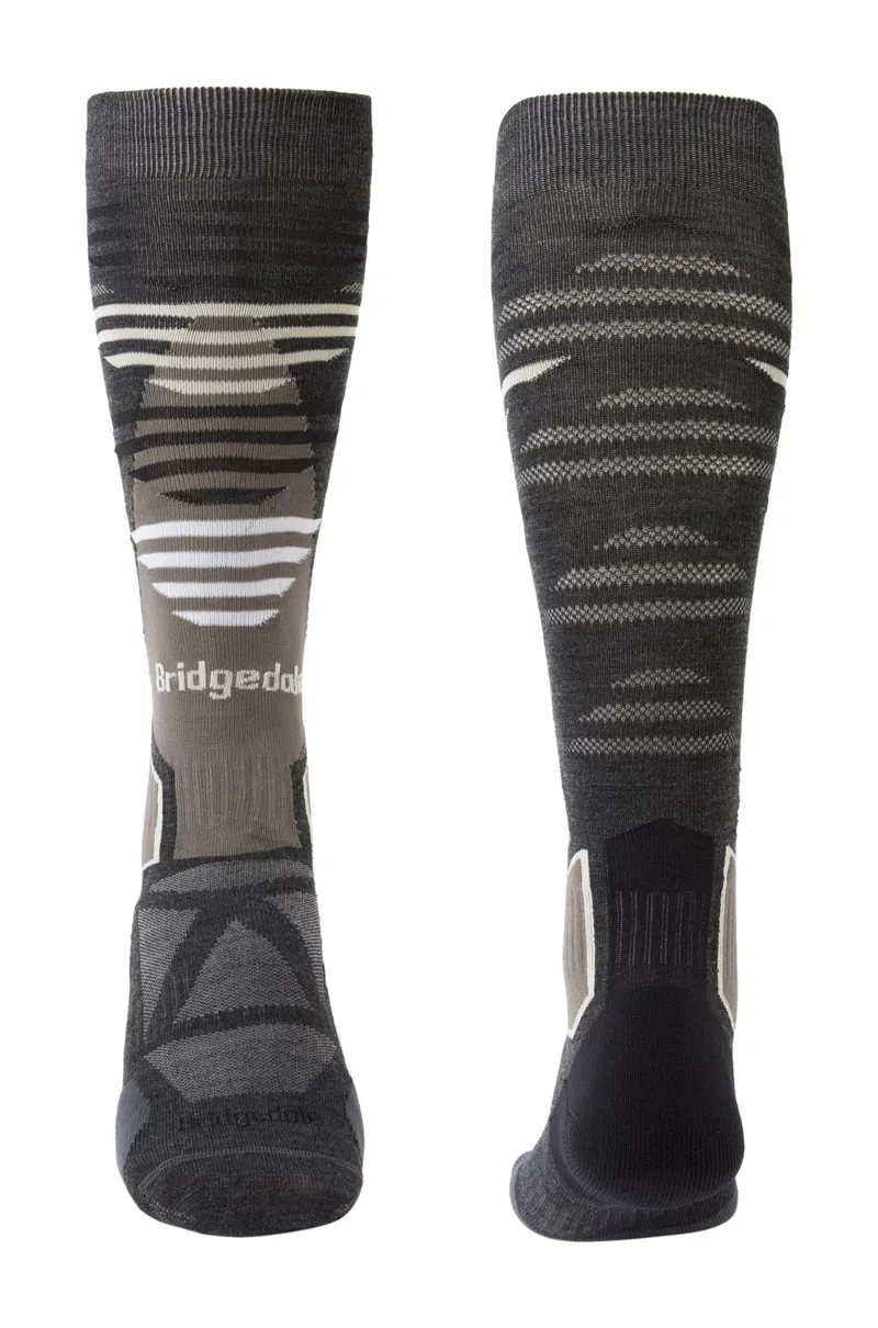 Bridgedale Men's Ski Lightweight Merino Performance Over Calf Socks-2