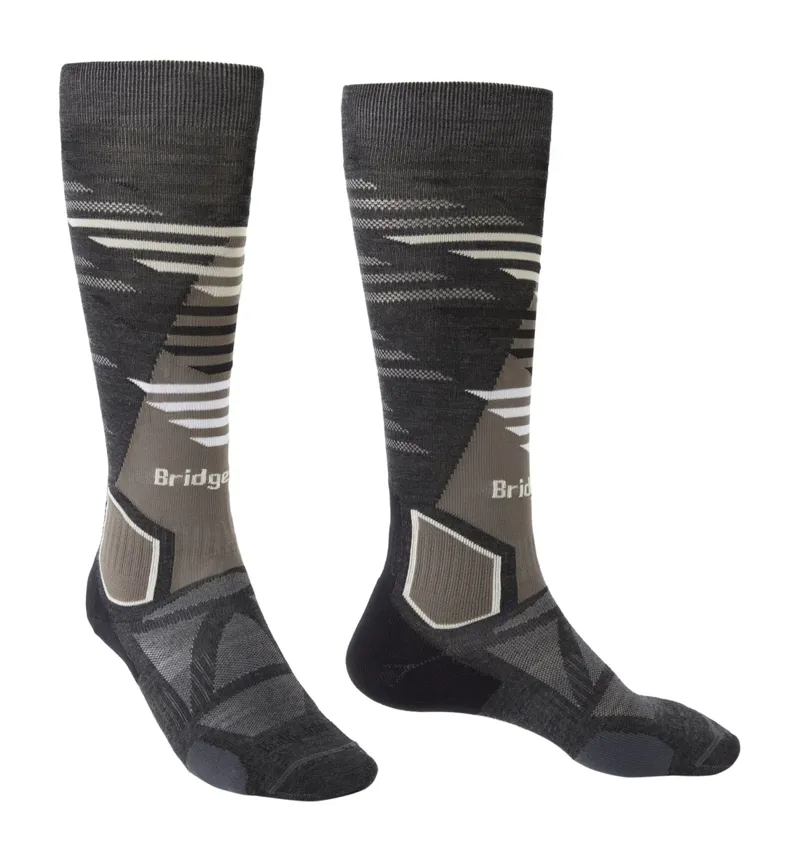 Bridgedale Men's Ski Lightweight Merino Performance Over Calf Socks