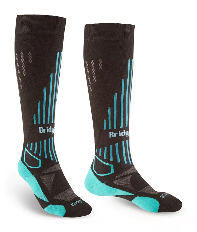 Bridgedale Women's Ski Lightweight Merino Performance Over Calf Socks