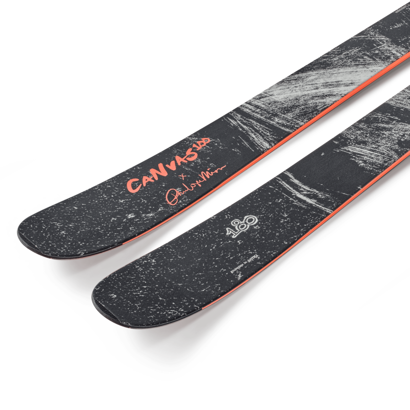 Blizzard Canvas 100 White 180cm Men's Freeride Skis-4