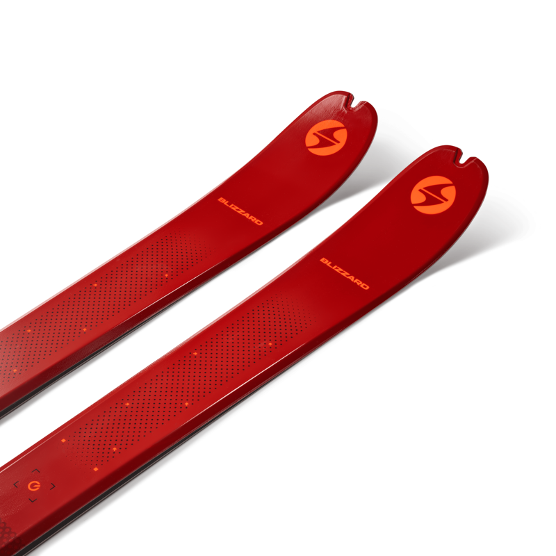 Blizzard Zero G 96 Flat Men's Ski Touring Skis Red-2
