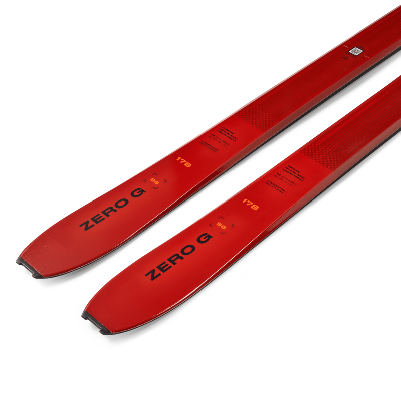 Blizzard Zero G 96 Flat Men's Ski Touring Skis Red-1